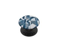 Arte contemporáneo Formas geométricas Arte Moderno Tonos de Azul PopSockets PopGrip Adhesivo