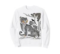 Arte Coreano Tigre y urraca Vintage Coreano Minhwa Sudadera