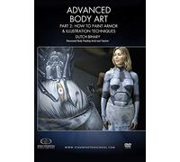 Arte corporal avanzado Parte 2: Cómo pintar armadura y técnicas de ilustración [DVD]