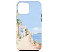 Arte costero Pastel del Paseo SC Battery Promenade, A Charleston Carcasa para iPhone 12 Pro MAX