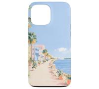 Arte costero Pastel del Paseo SC Battery Promenade, A Charleston Carcasa para iPhone 13 Pro MAX