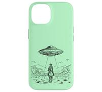 Arte Cruzado de Ciencia ficción Cowboy UFO Western Carcasa para iPhone 14