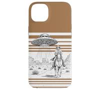 Arte Cruzado de Ciencia ficción Cowboy UFO Western Carcasa para iPhone 14 Plus