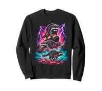 Arte de acción de Raccoon Lightning Wildlife Sudadera