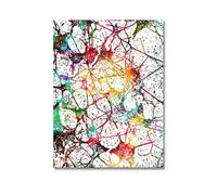 Arte de anatomía humana, cuadro pared médica, póster Vintage esqueleto muscular, lienzo nórdico, pintura educativa, decoración moderna(XQ368,10x15cm No Frame)