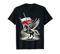 Arte de Batalla Polaco del Guerrero húsar Alado Polaco Camiseta
