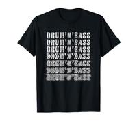 Arte de batería y bajo - House Techno Acidcore Dubstep EDM Rave Camiseta