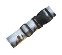 Arte de Caballos Corriendo, Correas Ajustables para Equipaje, Cinturones de Embalaje, Accesorios de Viaje