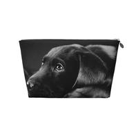 Arte De Cachorro Labrador Negro, Bolsa de artículos de tocador Bolsa de Maquillaje Bolsa de cosméticos Bolsa de artículos de tocador de Viaje portátil