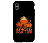 Arte de café de otoño con Especias para la Vida Carcasa para iPhone X/XS