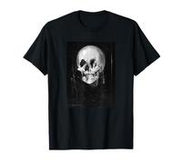 Arte de Calavera con ilusión óptica All Is Vanity Camiseta