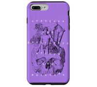 Arte de Calavera Vintage: Creadores y destructores anatomía Humana Carcasa para iPhone 7 Plus/8 Plus