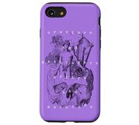 Arte de Calavera Vintage: Creadores y destructores anatomía Humana Carcasa para iPhone SE (2020) / 7/8