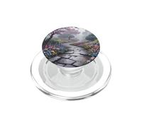 Arte de Camino Floral del jardín Secreto japonés PopSockets PopGrip para MagSafe