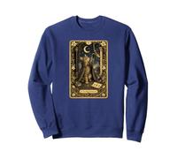 Arte de Cartas del Tarot del Gato místico - Felino de Alta sacerdotisa Sudadera