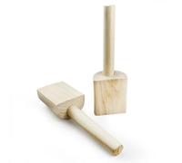 Arte de cerámica Paddle: mazo de arcilla de madera con agarre ergonómico, herramienta hecha a mano | Hammer de fabricación para formación de cerámica, trabajo de, uso de cocina, proyectos de mod