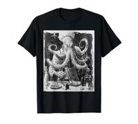 Arte de Cthulhu Chef Line Cook Sea Captain In Kitchen Galley Camiseta