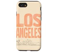 Arte de dopamina de Horizonte Pintado a Mano de Los Ángeles Carcasa para iPhone SE (2020) / 7/8