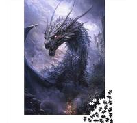 Arte de dragón de fantasía Puzzle De 1000 Piezas Puzzle Arte Puzzles para Adultos Y Niños Adultos Y Niños A Partir De 12 Año 70x50cm/1000pcs