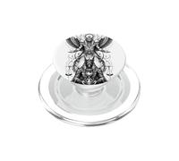 Arte de Equilibrio de la deidad del halcón Egipcio Celestial PopSockets PopGrip para MagSafe