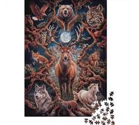 Arte de fantasía de la Vida Silvestre 1000 Pieza Stock De Cartas Premium Rompecabezas Conjunto para Adultos Desafío Juego Educativo Presente Divertido Paquete De Valor 70x50cm/1000pcs