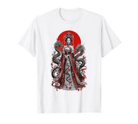 Arte de fantasía Floral de la emperatriz del dragón Real del Sol Rojo Camiseta