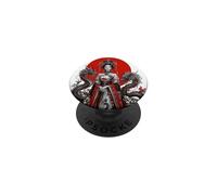 Arte de fantasía Floral de la emperatriz del dragón Real del Sol Rojo PopSockets PopGrip Adhesivo