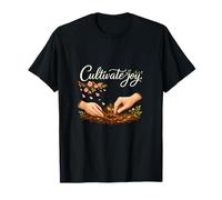Arte de Girasol Cultivate Joy Plant Parent Cottagecore Camiseta