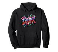 Arte de graffiti en el Bronx de Nueva York Sudadera con Capucha