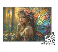 Arte de Hadas de fantasía Set De Rompecabezas 1000 Piezas, Cartón Grueso Reciclado, Adultos Todas Edades, Decoración Interior, Arte Mural, Reto Cerebral 70x50cm/1000pcs