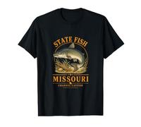 Arte de Historia Natural del bagre del Canal Camiseta gráfica económica