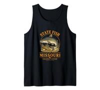 Arte de Historia Natural del bagre del Canal Camiseta sin Mangas