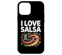 Arte de I Love Salsa Vibrant Peppers Carcasa para iPhone 12 mini