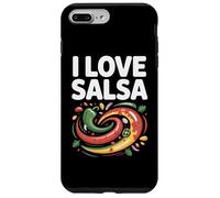 Arte de I Love Salsa Vibrant Peppers Carcasa para iPhone 7 Plus/8 Plus