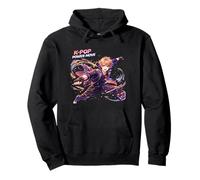 Arte de ídolos de Anime K-Pop Power Move Sudadera con Capucha
