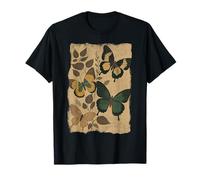 Arte de jardín botánico Fairycore Cottagecore de Mariposa Vintage Camiseta