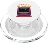 Arte de Juegos de Pixel TV Sin Wi-Fi, no Hay Problema PopSockets PopGrip para MagSafe