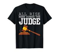 Arte de juez divertido para hombres y mujeres Ley Justicia Justicia Presidentes de los jueces Camiseta