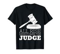 Arte de juez divertido para hombres y mujeres Ley Justicia Justicia Presidentes de los jueces Camiseta