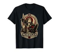 Arte de la mitología Celta de Morrigan Raven, Diosa de la Guerra Camiseta