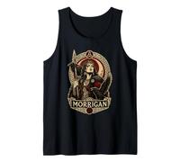 Arte de la mitología Celta de Morrigan Raven, Diosa de la Guerra Camiseta sin Mangas