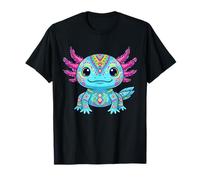 Arte de la mitología mesoamericana Antigua del ajolote Azteca Mexicano Camiseta
