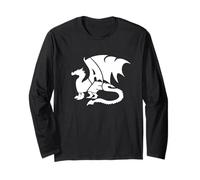 Arte de la Palabra del dragón galés de Gales - Animal mítico Genial Manga Larga