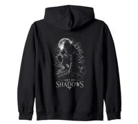 Arte De Las Sombras Ninja Luna Guerrero Sudadera con Capucha