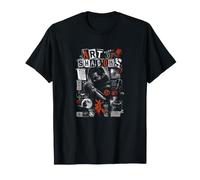 Arte De Las Sombras Ninja Samurai Guerrero Sigiloso Camiseta