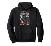 Arte De Las Sombras Ninja Samurai Guerrero Sigiloso Sudadera con Capucha