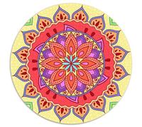 Arte de Mandalas, Rompecabezas Sostenibles Estampados para Adultos De Madera De 1000pcs (67.5x67.5cm)
