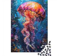 Arte de Medusa Colorida Puzzles 1000 Piezas Serie Art Collection Diversión Adultos Y Niños A Partir De 12 Año 38x26cm/1000pcs