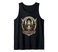 Arte de mitología Oscura Celta de Morrigan Raven Goddess Camiseta sin Mangas