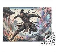 Arte de Ninja Cyber Puzzle 1000 Piezas Adultos Y Niños,Reto,Premium,Cartón,Rompecabezas,14 Años+,Deco Pared,Regalo Ideal,Anti-estrés,Relax,Desafío,Educativo 70x50cm